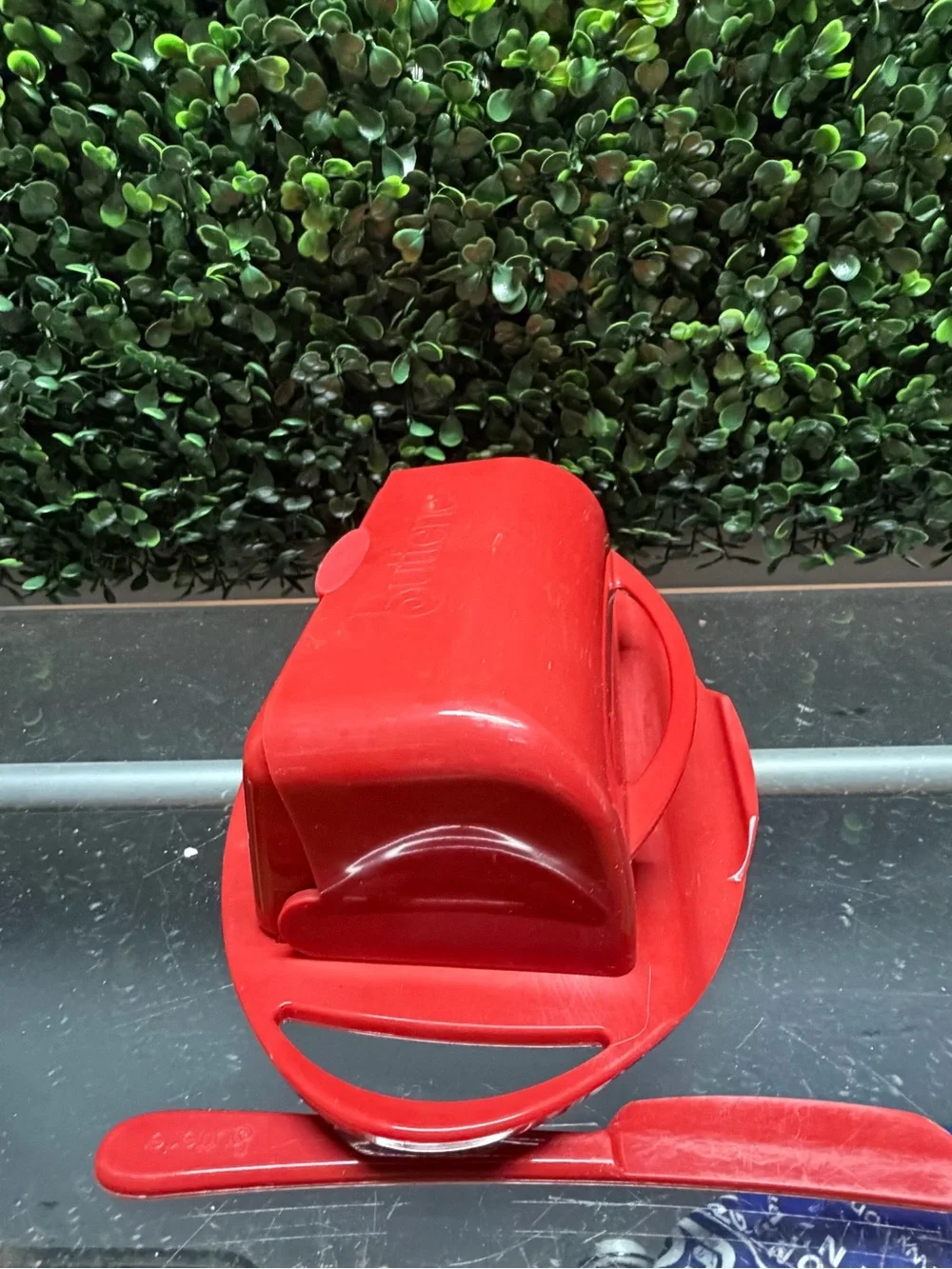 Butterie Butter Red Butter Keeper with Spreader